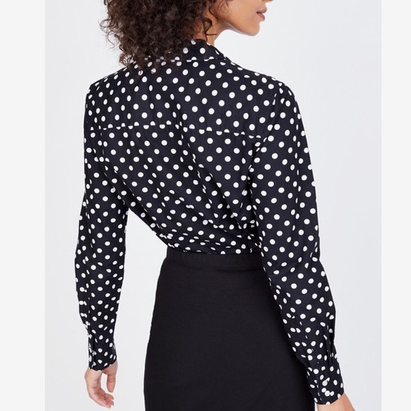 Hayes Polka Dot Button Up - Picture 3 of 4
